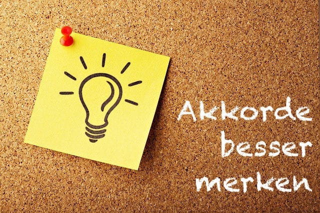 Du betrachtest gerade Akkorde eines Lieds besser merken